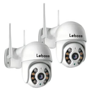 Kit2 Câmeras De Segurança Aplicativo Yoosee Wifi Leboss 2mp