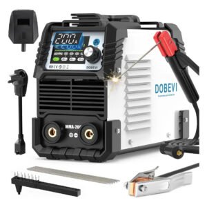 Máquina De Solda Inversora Digital Bivolt 110v/220v Dobevi Azul 127/220v