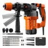 Martelete Rotativo Rompedor Aitoolzo 2200w + Kit Completo