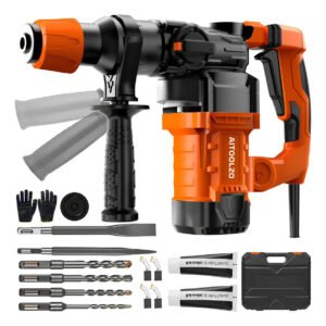 Martelete Rotativo Rompedor Aitoolzo 2200w + Kit Completo