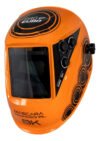 Máscara De Solda Automática 8k Pró Euro Tripla Regulagem Laranja Liso
