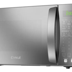 Micro-ondas Com Menu Fácil 32 Litros Cms46ar Cinza Espelhado Consul 220v