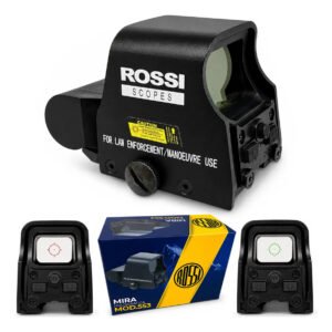 Mira Red Dot Holográfica 553 Trilho 20mm A 22mm Arma Airsoft