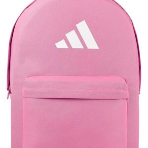 Mochila Classic 3 Bar Logo adidas Rosa Liso