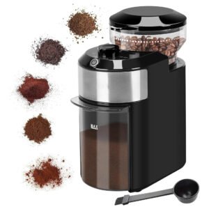 Moedor Eletrico Cafe 28 Configurações Triturador Secos 220v