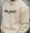 Moletom Milano Gola Redonda Careca Estampa Original