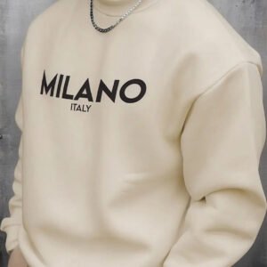 Moletom Milano Gola Redonda Careca Estampa Original