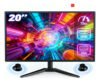 Monitor Gamer Lcd 20 Polegadas Pc,1600×900 Hd,alto-falantes Integrados,100hz,tempo De Resposta 1ms,250cd/m²,72% Ntsc,1000:1,hdmi/vga/auido/dc,bivolt Preto 127/220v