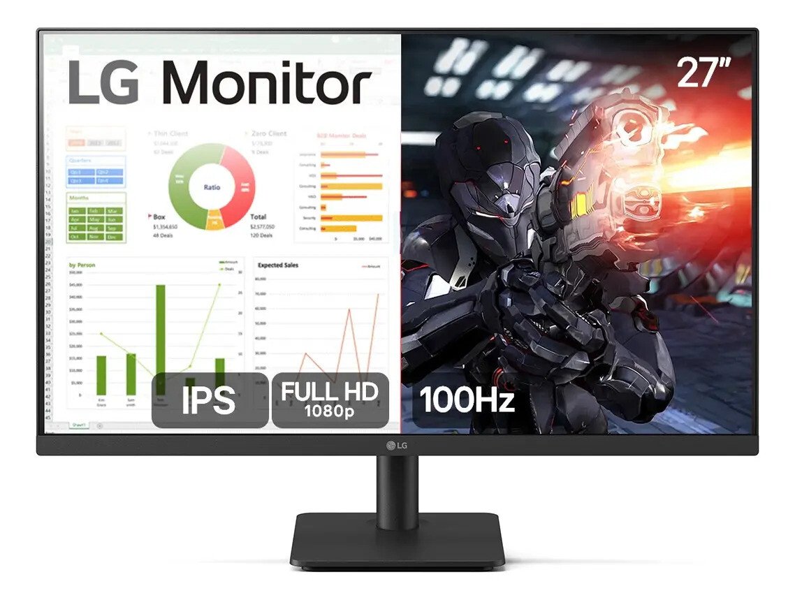 Monitor Pc Gamer LG 27 Ips, Full Hd, 100hz, Hdmi - 27ms500-b Bivolt Preto 127/220v Monitor Pc Gamer LG 27 Ips, Full Hd, 100hz, Hdmi - 27ms500-b Bivolt Preto 127/220v
