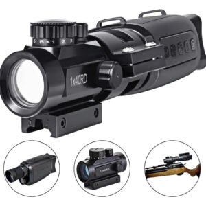 Monomocular De Caça Noturno Com Red Dot E Adaptador