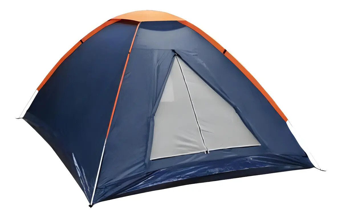 Nautika Barraca De Camping Panda Iglu Para 2 Pessoas Com Coluna D'água De 600mm Cor Azul Nautika Barraca De Camping Panda Iglu Para 2 Pessoas Com Coluna D'água De 600mm Cor Azul