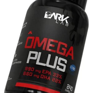 Omega Plus 240 Caps Dark Lab Sem Sabor