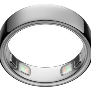 Oura Ring 5 Geração – Tamanho 8 Cor Silver (prata)
