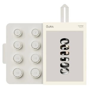 Oura Ring 5 Sizing Kit Oficial para Medição de Anel Inteligente