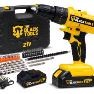 Parafusadeira Furadeira 21v 2 Baterias Profissional Bivolt