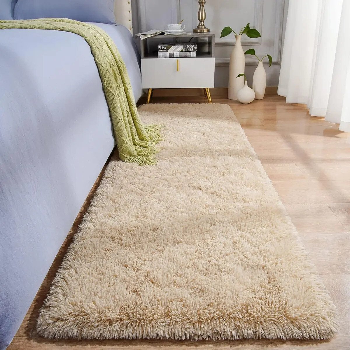 Passadeira Felpuda Bege Corredor 2m Texfine Poliéster Sala Quarto Cozinha 2 M 60 Cm Passadeira Felpuda Bege Corredor 2m Texfine Poliéster Sala Quarto Cozinha 2 M 60 Cm