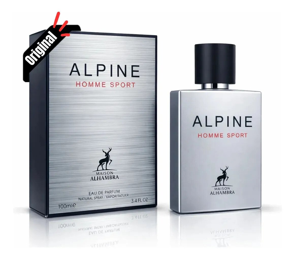 Perfume Árabe Alpine Homme Sport Maison Alhambra 100ml Edp Lipx Perfume Árabe Alpine Homme Sport Maison Alhambra 100ml Edp Lipx