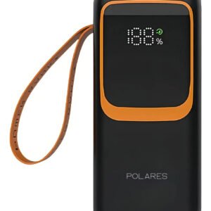 Polares Carregador Portátil Power Bank 50000mah Usb Com Cabo Carregamento Turbo Cor Preto