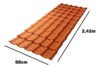 Precon 23.019.242 Telha Pvc Plan 2.42×0.88 Ceramica