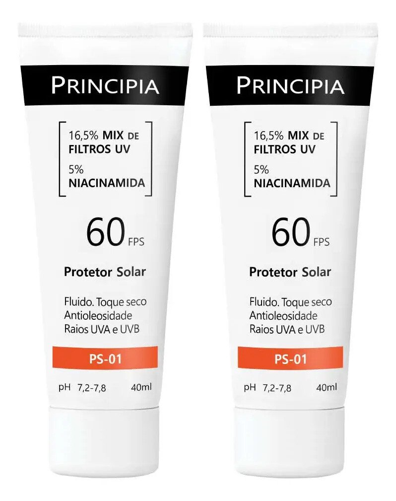 Principia Kit Protetor Solar Facial Ps-01 Fps60 Principia Kit Protetor Solar Facial Ps-01 Fps60