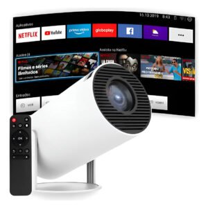 Projetor Smart Portátil Full Hd 4k Bluetooth Android Wifi