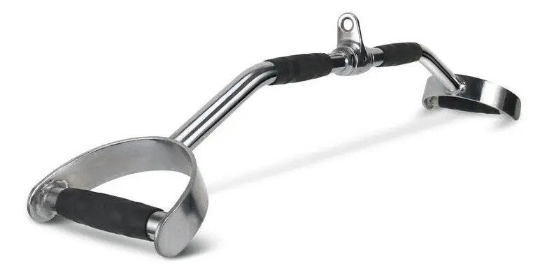 Puxador Pulley Com Estribo 66cm Cromado Puxador Pulley Com Estribo 66cm Cromado