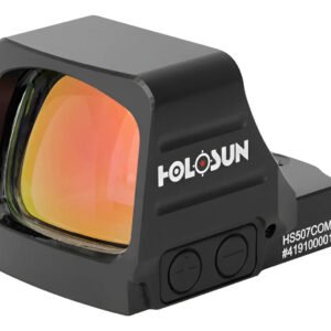 Red Dot Optrônica Holosun HS507COMP Linha Competição com Super LED Vermelho e Sistema CRS
