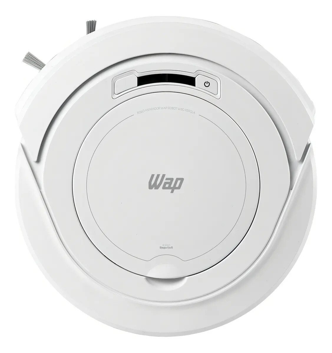 Robô Aspirador De Pó Wap Robot W90 Pérola Automático 3 Em 1 127/220v Robô Aspirador De Pó Wap Robot W90 Pérola Automático 3 Em 1 127/220v