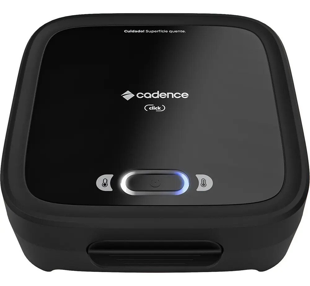 Sanduicheira Elétrica Cadence San 400 Preto 220v Sanduicheira Elétrica Cadence San 400 Preto 220v