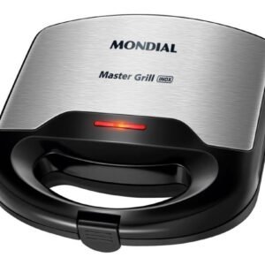 Sanduicheira Mondial Master Grill Mondial 750w S-20 Preto/inox 127v