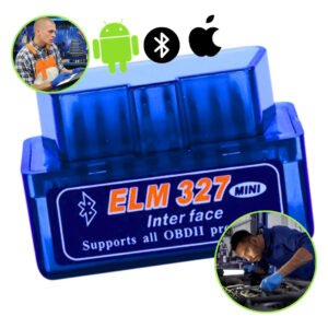 Scanner Automotivo Bluetooth Obd2 Eml 327 Android Ios Obdii