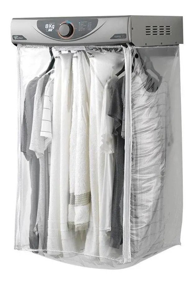 Secadora De Roupa Fischer 8kg Suspensa Silver Cinza 220v Secadora De Roupa Fischer 8kg Suspensa Silver Cinza 220v