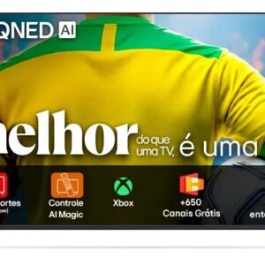 Smart Tv 4k 50 LG Qned73 Portal De Games Processador Ai 7 Ger8 4k Super Upscaling Google Cast Integrado Controle Ai Magic Webos 25 Modo Esportes Alerta De Esportes