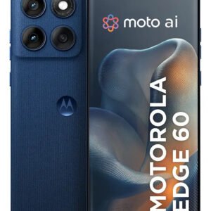 Smartphone Motorola Edge 60 5g – 512gb 24gb (12gb Ram+12gb Ram Boost) Tela Quad-curve Moto Ai 50mp Sony Camera Ultrarresistencia Militar Ip68 + Ip69 – Azul Marinho