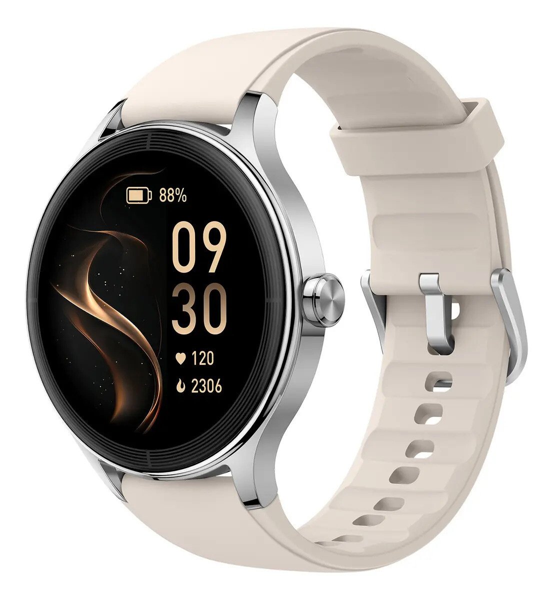 Smartwatch Ai Moda Relógio De Liga De Alumínio 100+ Esportes Caixa Nude Bege Smartwatch Ai Moda Relógio De Liga De Alumínio 100+ Esportes Caixa Nude Bege