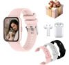 Smartwatch Mulher Compatível Iphone 13 14 15 16 Prova Dágua
