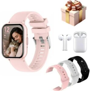 Smartwatch Mulher Compatível Iphone 13 14 15 16 Prova Dágua