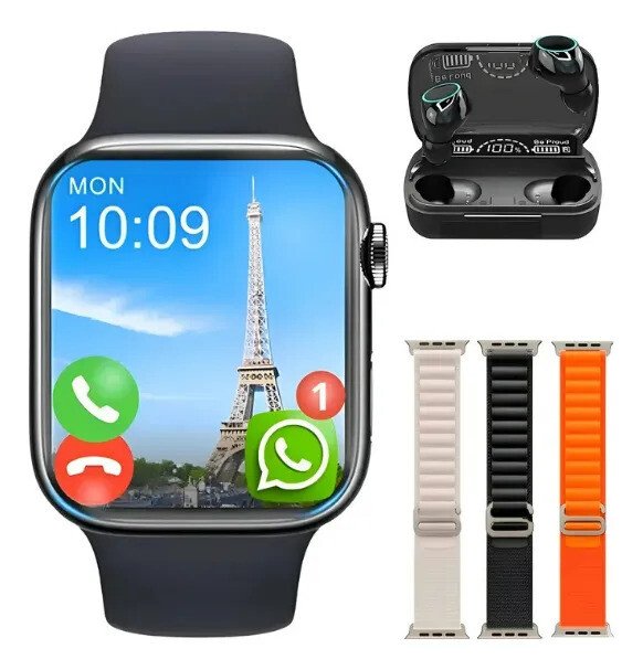 Smartwatch P/ Iphone Samsung S11 Pro Series 11 Faz Ligação Smartwatch P/ Iphone Samsung S11 Pro Series 11 Faz Ligação