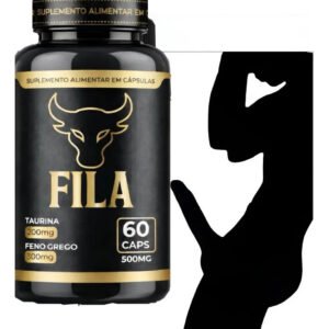 Suplemento Masculino Fila Energia Tadala 60 Caps Aumenta
