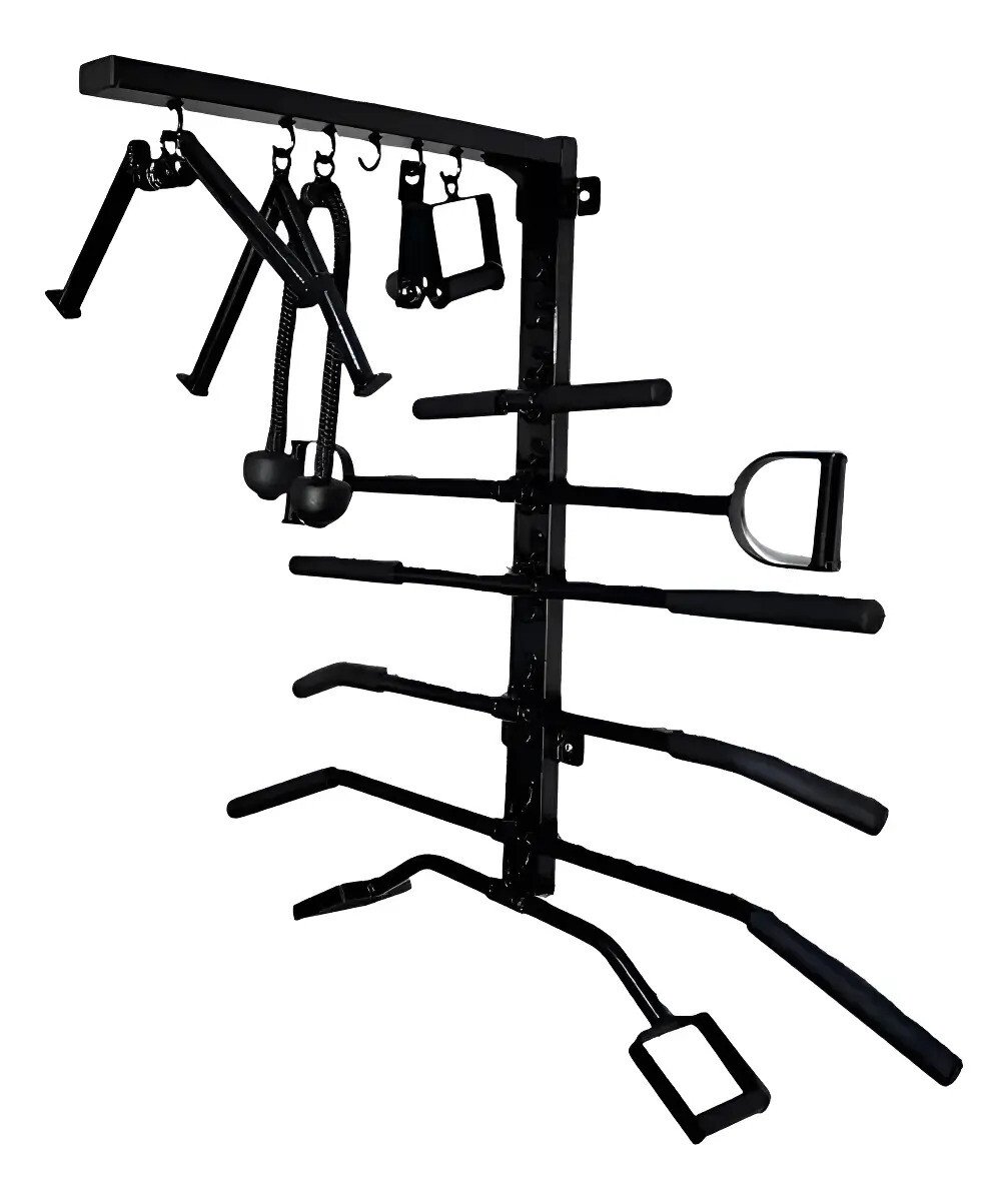 Suporte De Parede Puxadores Barras Crossover Academia Suporte De Parede Puxadores Barras Crossover Academia