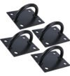 Suporte Trx Parede Teto Academia Cordas Pilates 4 Unidades