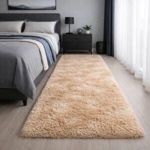 Tapete Passadeira Sala Quarto Felpudo Peludo Macio 200×60