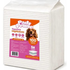 Tapetes Higiênico Cachorro Cães Pads Prime 80×60 100un Branco
