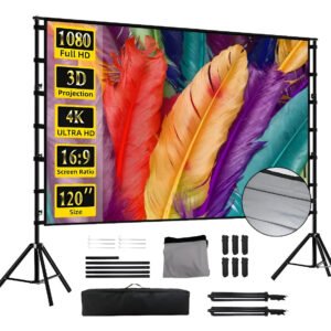 Tela De Projeção 120inch Dobrável