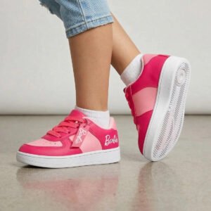 Tênis Infantil Meninas Barbie Lançamento Com O Chaveirinho