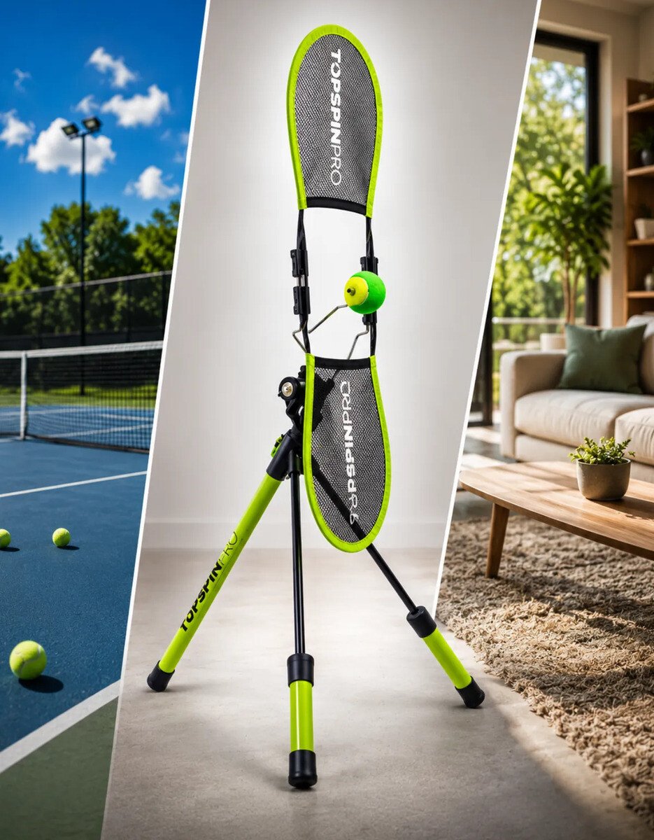 Topspin Pro Treinador Tênis Forehand Backhand Spin Original Topspin Pro Treinador Tênis Forehand Backhand Spin Original