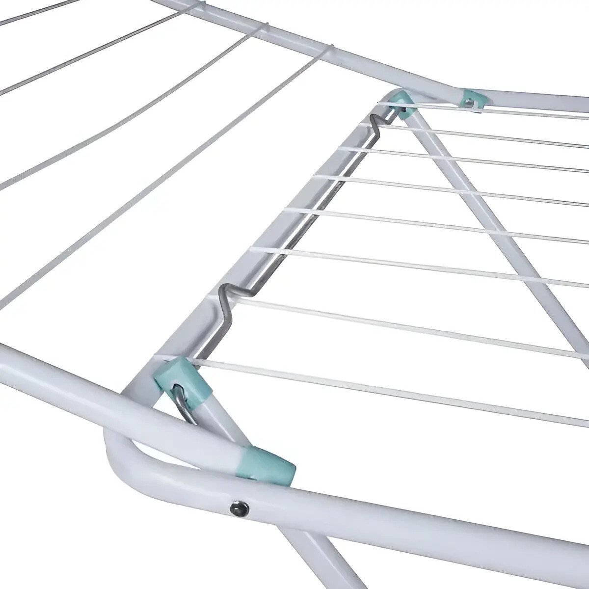 Varal De Chao Roupas Com Abas Mor Original 144cm Resistente Portatil Branco Varal De Chao Roupas Com Abas Mor Original 144cm Resistente Portatil Branco