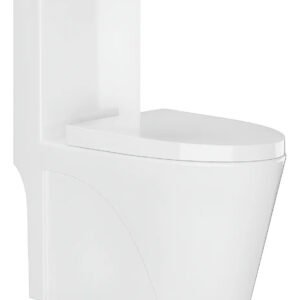 Vaso Sanitário Monobloco Caixa Acoplada Completo – Privada Cor Branco – Vab0002