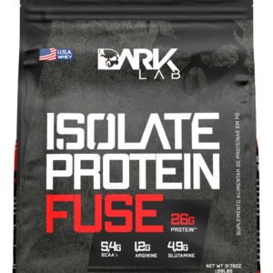 Whey Isolate Protein Fuse Refil 900g Dark Lab – Mp Importad Sabor Brownie