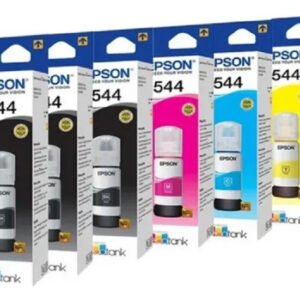 6 Tintas T544 Para Epson L3250 L3150 L3210 L1250 L5290 L5590